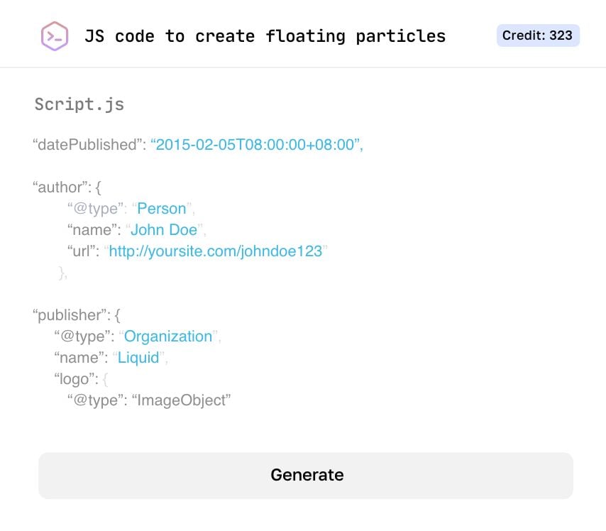 Generate high quality code in no time